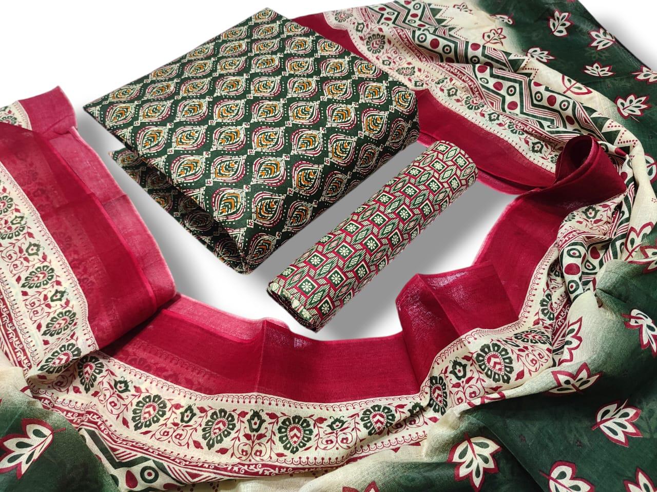Ajrakh Special Vol 2 By Sc Printed Pure Cotton Dress Material Wholesale Price In Surat